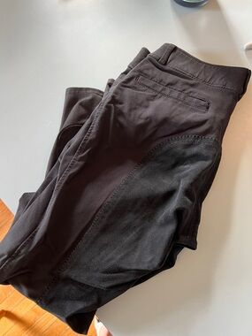 Smartpak Hadley Suede Full Seat Black Riding Breeches